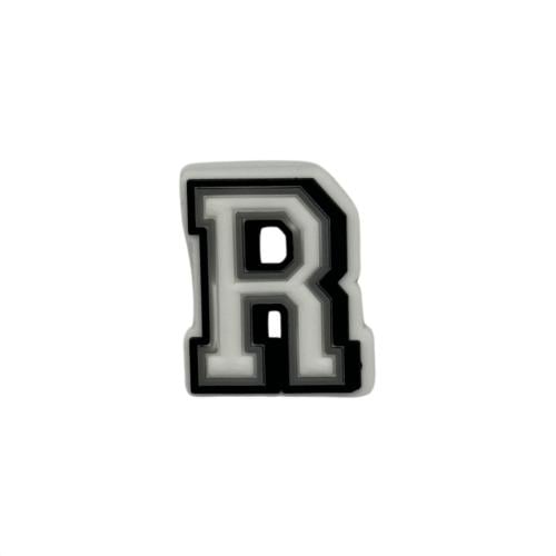 White R letter