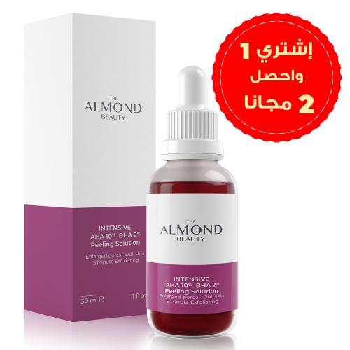 سيروم مسائي مقشر للوجه لتنشيط لون البشره 10%أحماض...