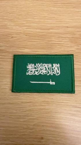 باتش علم المملكة العربية السعودية- قماش