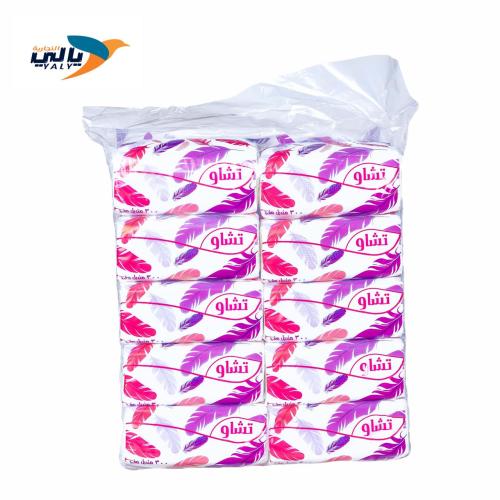 مناديل وجه يالي 300 حبة عدد 10 علب