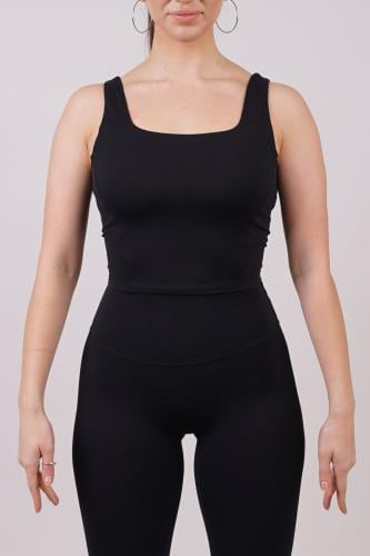 All day Sport top - black