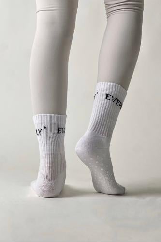 Pilates socks - white