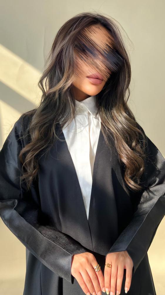 عباية اريج اسود