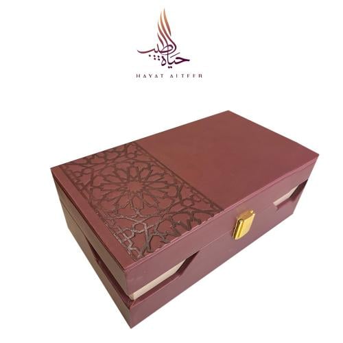 شنطة إهداء عنابي