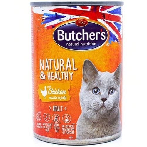 Butcher’s NH Chicken in Jelly for Cats 400g - بوتش...
