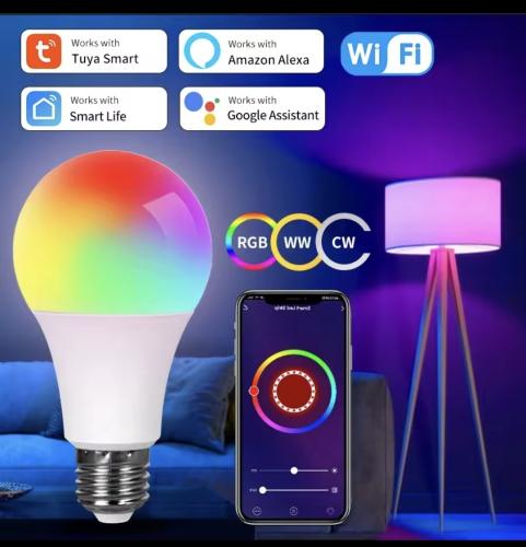 Tuya الذكية واي فاي LED مصابيح كهربائية 220 فولت 1...