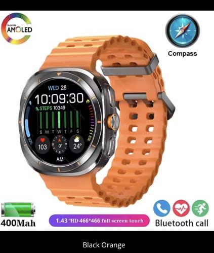 Galaxy Watch Ultra Smartwatch AMOLED ChatGPT GPS N...