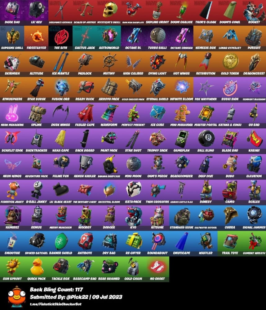 حساب فورت نايت سكن ايكونك + القلو +ترافيس سكوت +98 سكن اساسي يربط سوني