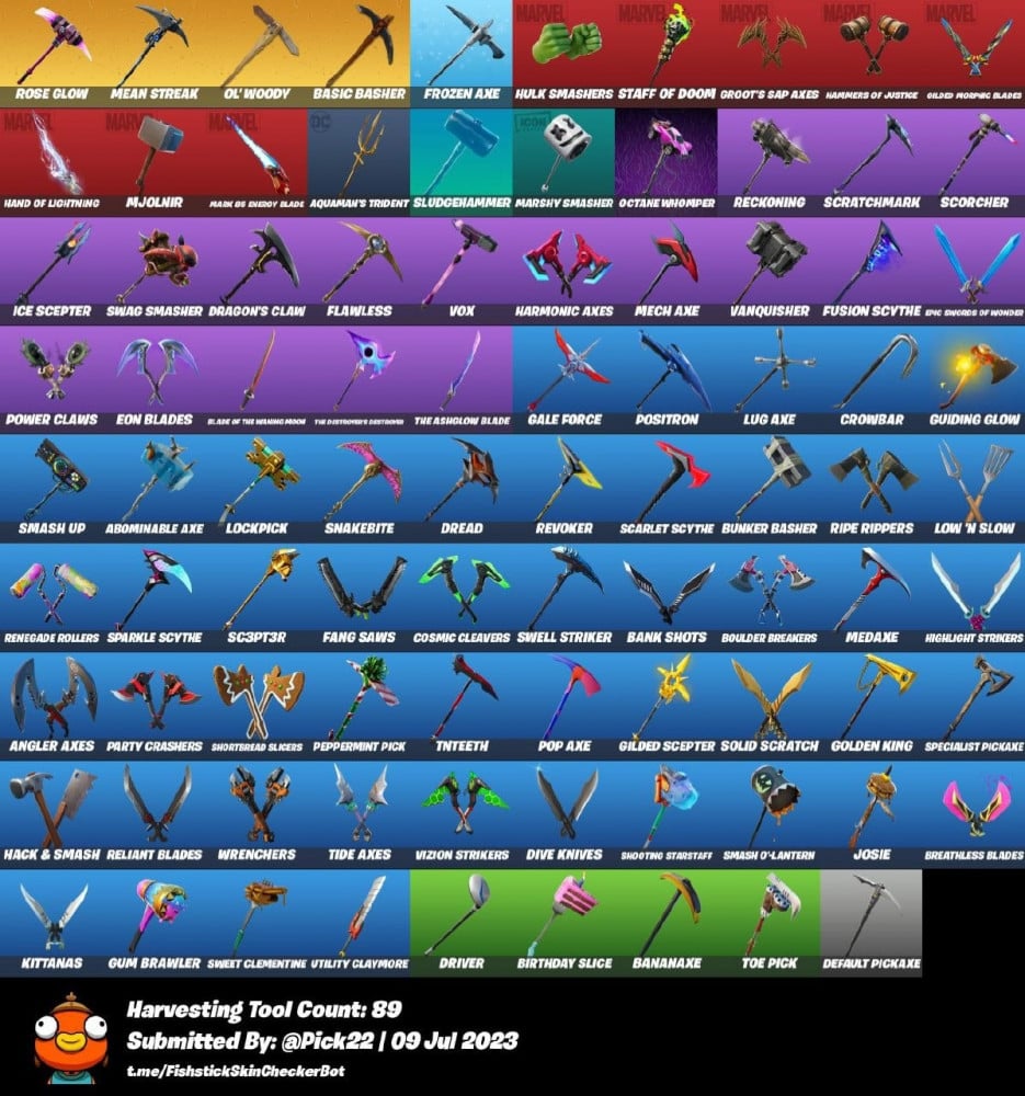 حساب فورت نايت سكن ايكونك + القلو +ترافيس سكوت +98 سكن اساسي يربط سوني