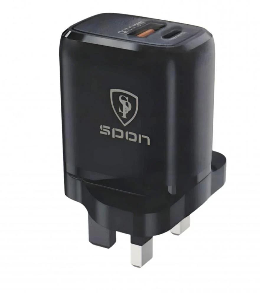 راس شاحن جداري PD+USB
