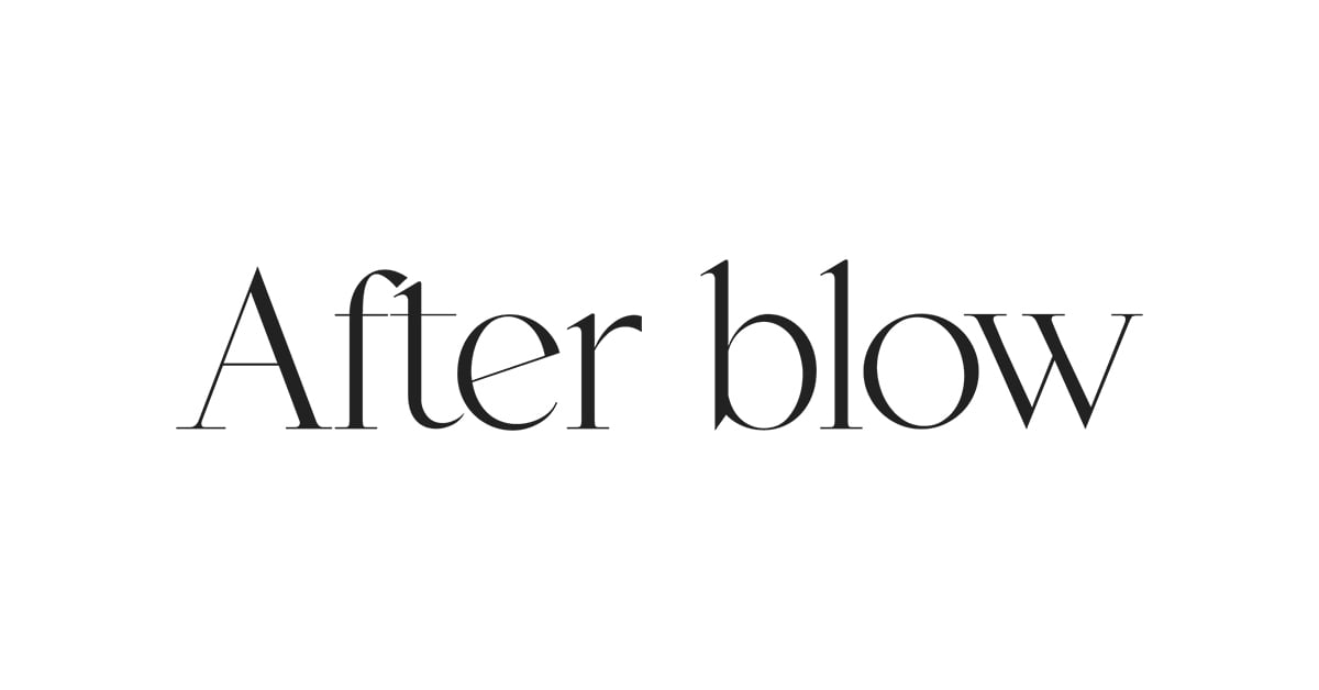 After blow