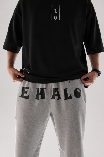 بنطلون رمادي بلمسة Ehalo