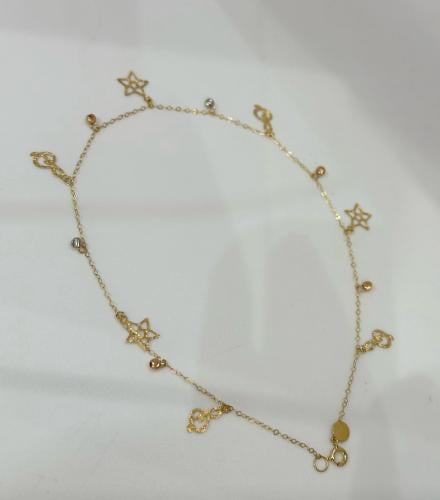 خلخال ذهب صافي الوزن ٩، ٠ جرام