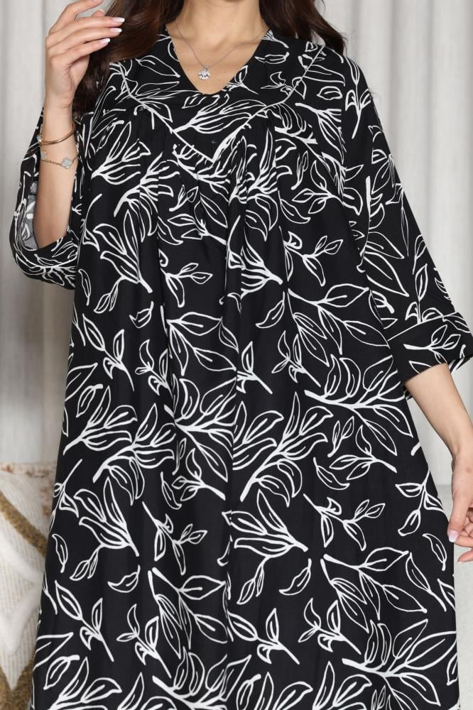 جلابية روز قطن