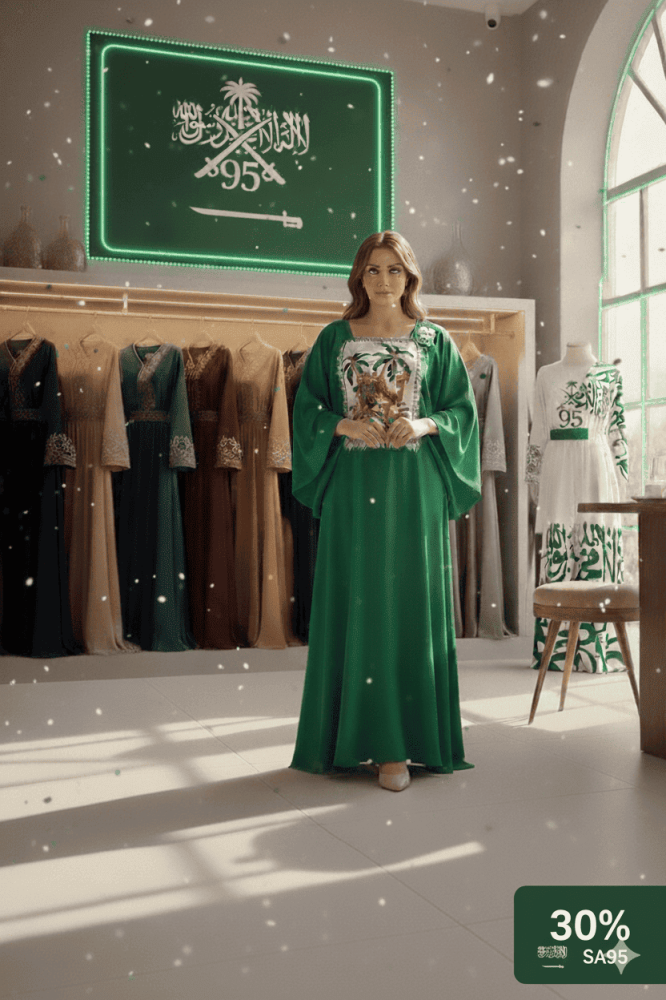 خصومات اليوم الوطني على جلابيات حشمة – خصم 30% تصاميم أنيقة تلهم الفخر
