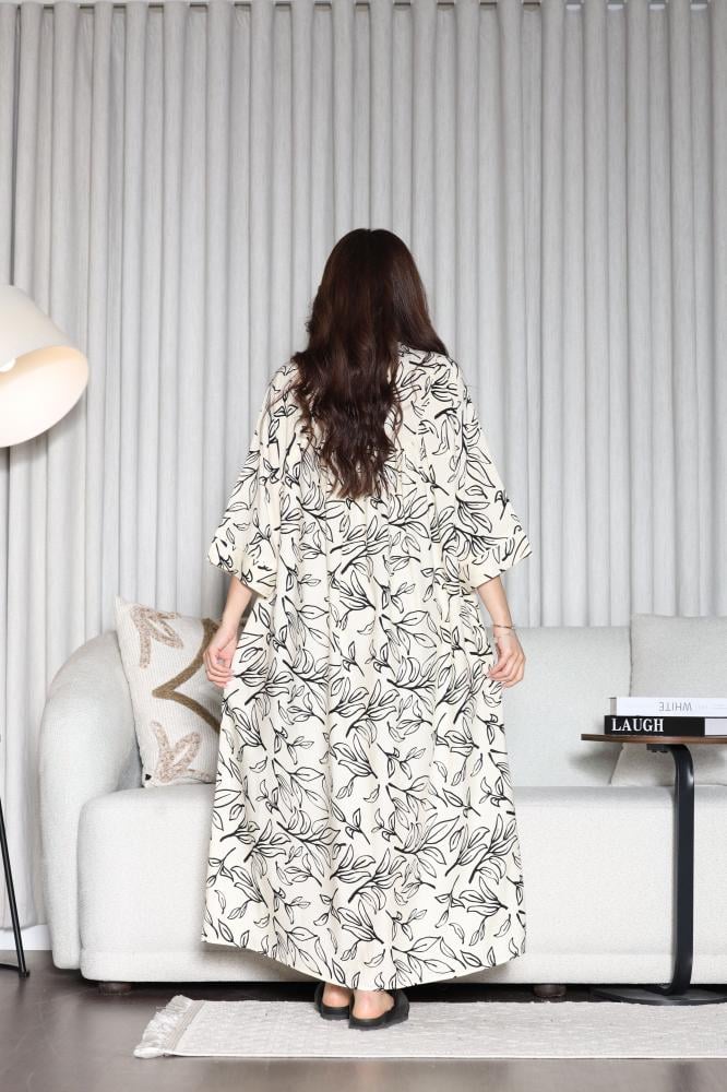 جلابية روز قطن