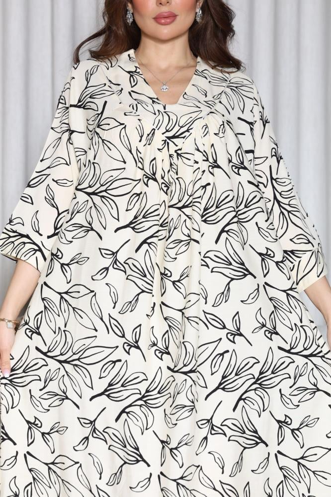 جلابية روز قطن