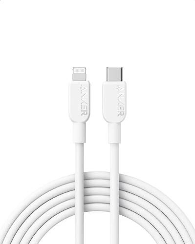 انكر 310 كيبل شحن من USB-C إلى Lightning لون أبيض