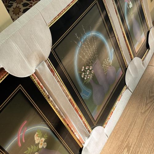 طقم من 3 لوحات فنتج
