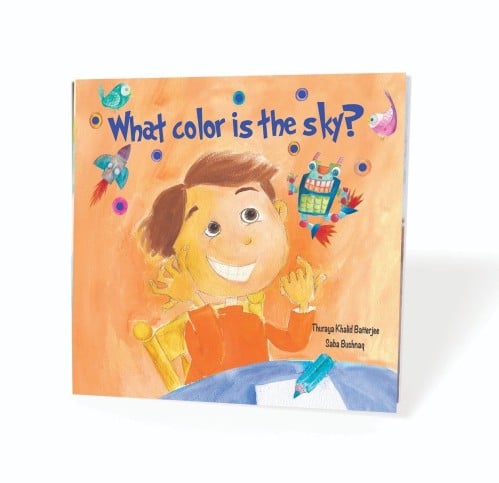 What color is the sky?