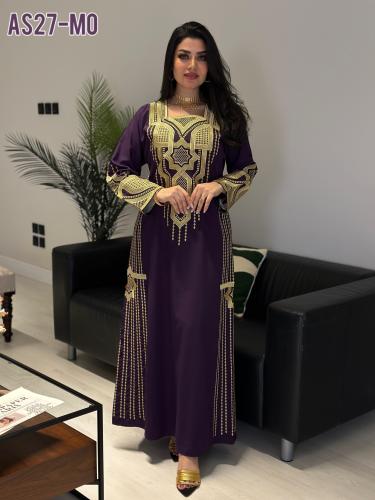 عسيري تطريز ذهبي