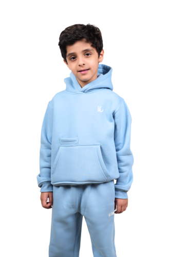 W24 Kids Hoodie Baby Blue