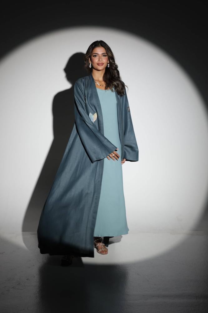 عباية لنن سماوية