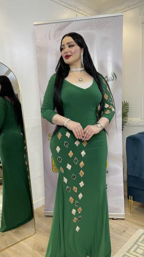 فستان كرستال