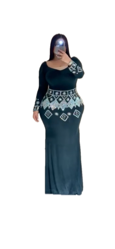 فستان كرستال