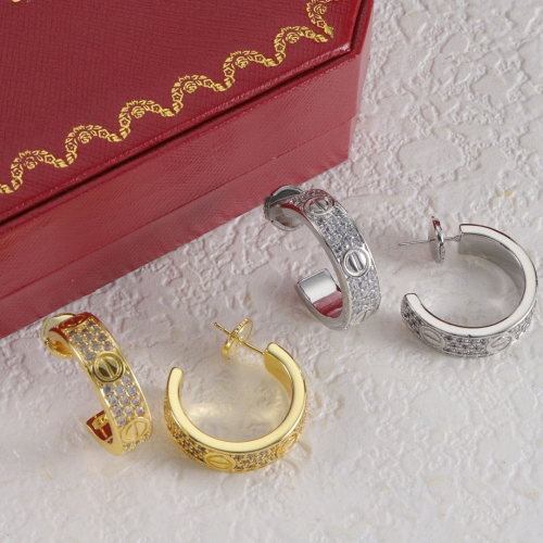 اقراط cartier