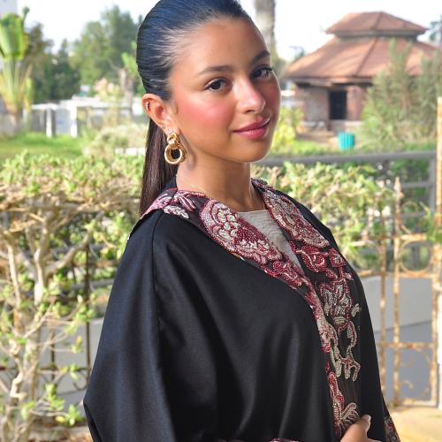 001 Butterfly Abaya