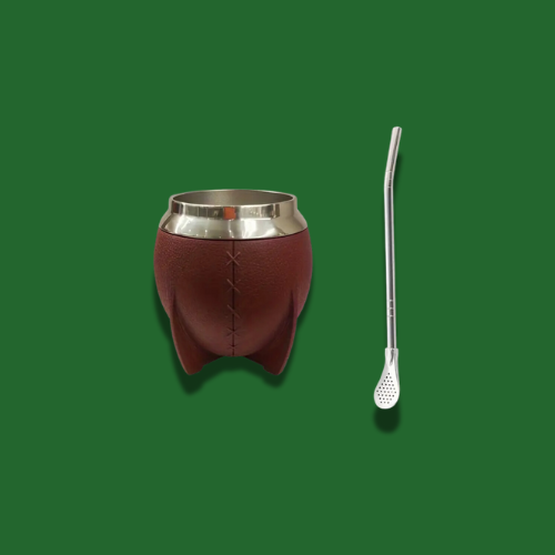 كوب المتة مع المصفاة | (Mate Cup with straw (Bombi...