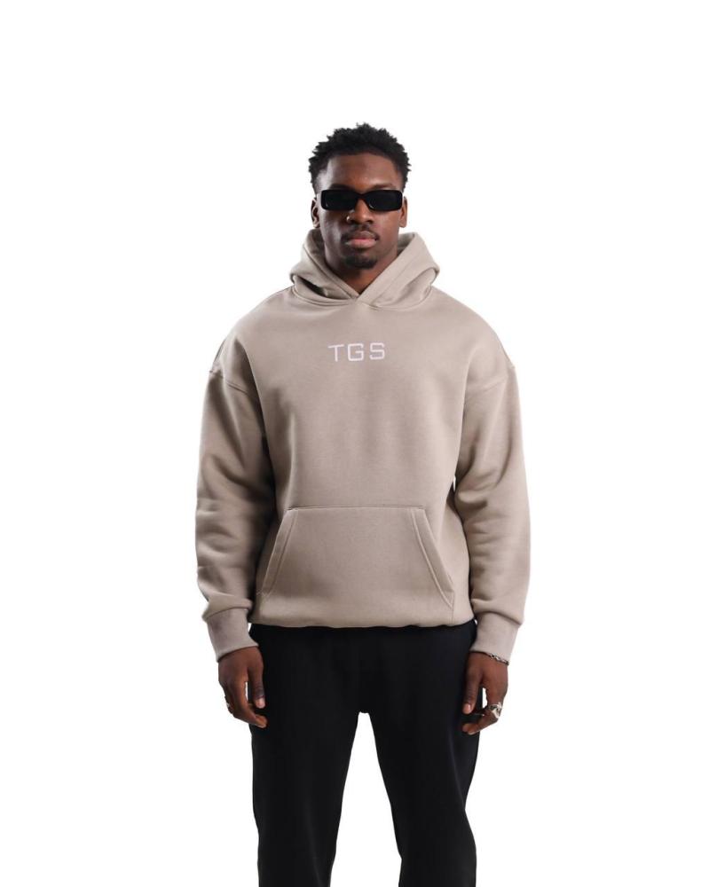 Rusty Grey Oversized Hoodie