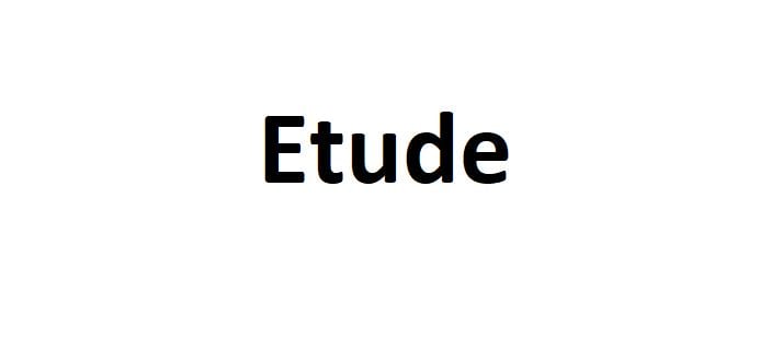 Etude