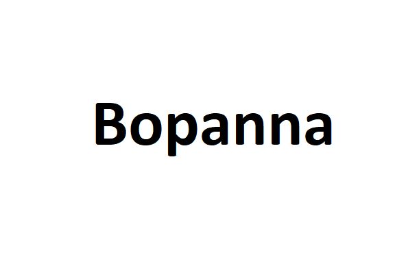 Bopanna