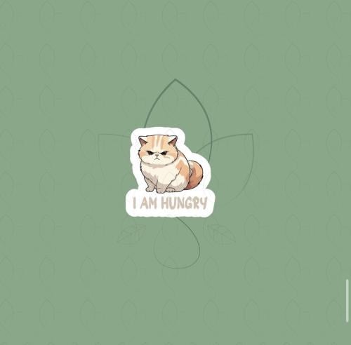 Sticker (I am hungry)