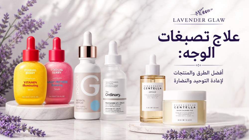 علاج تصبغات الوجه: أفضل الطرق والمنتجات لإعادة التوحيد والنضارة