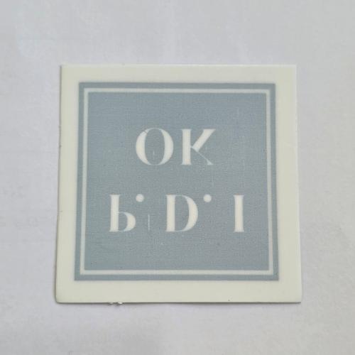 ستيكر OK-أسود