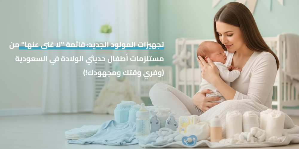 أفضل مستلزمات اطفال حديثي الولاده في متجر Badroo