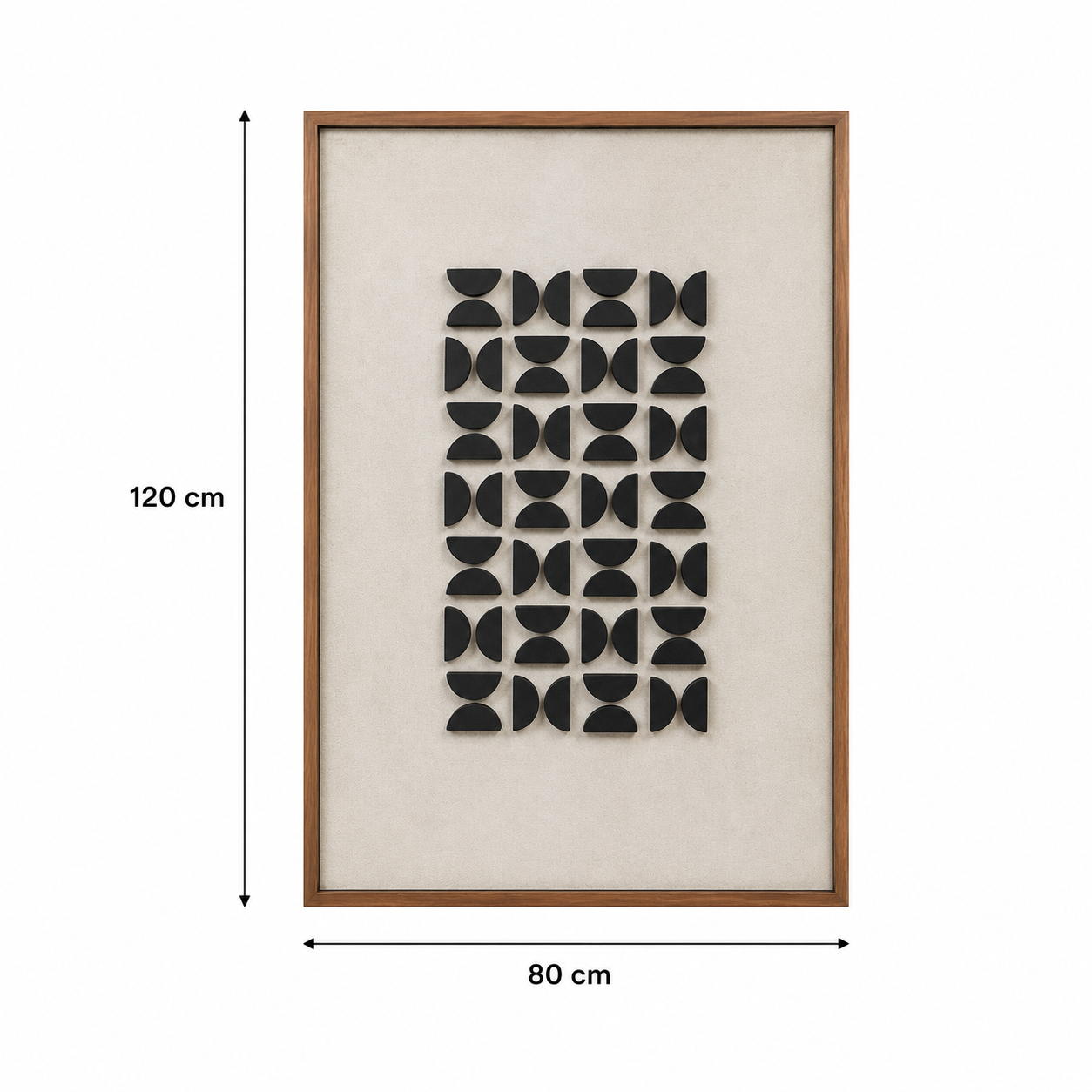 لوحة حائط مستطيلة مقاس 120 × 80 سم