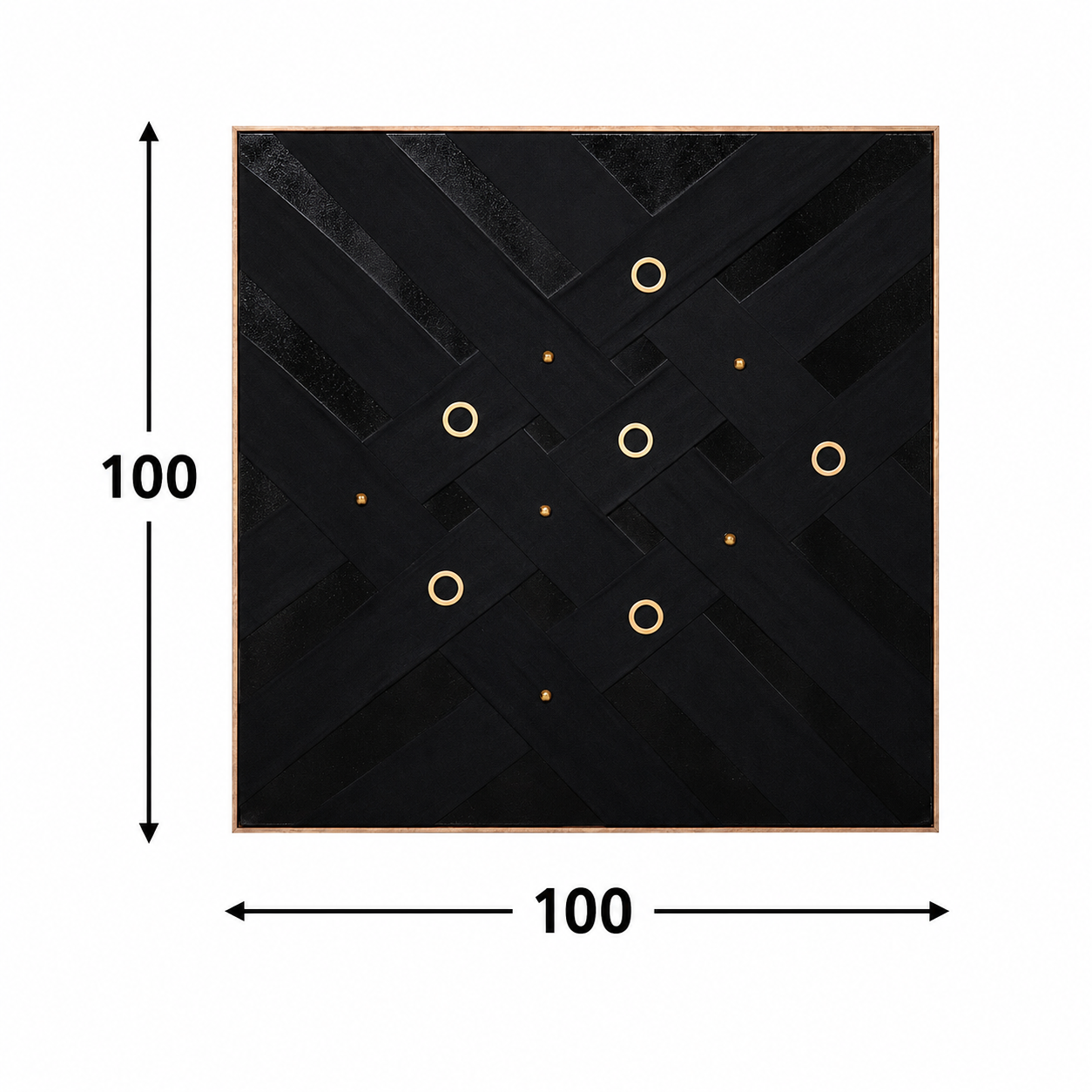 لوحة حائط مودرن مقاس 100 × 100 سم