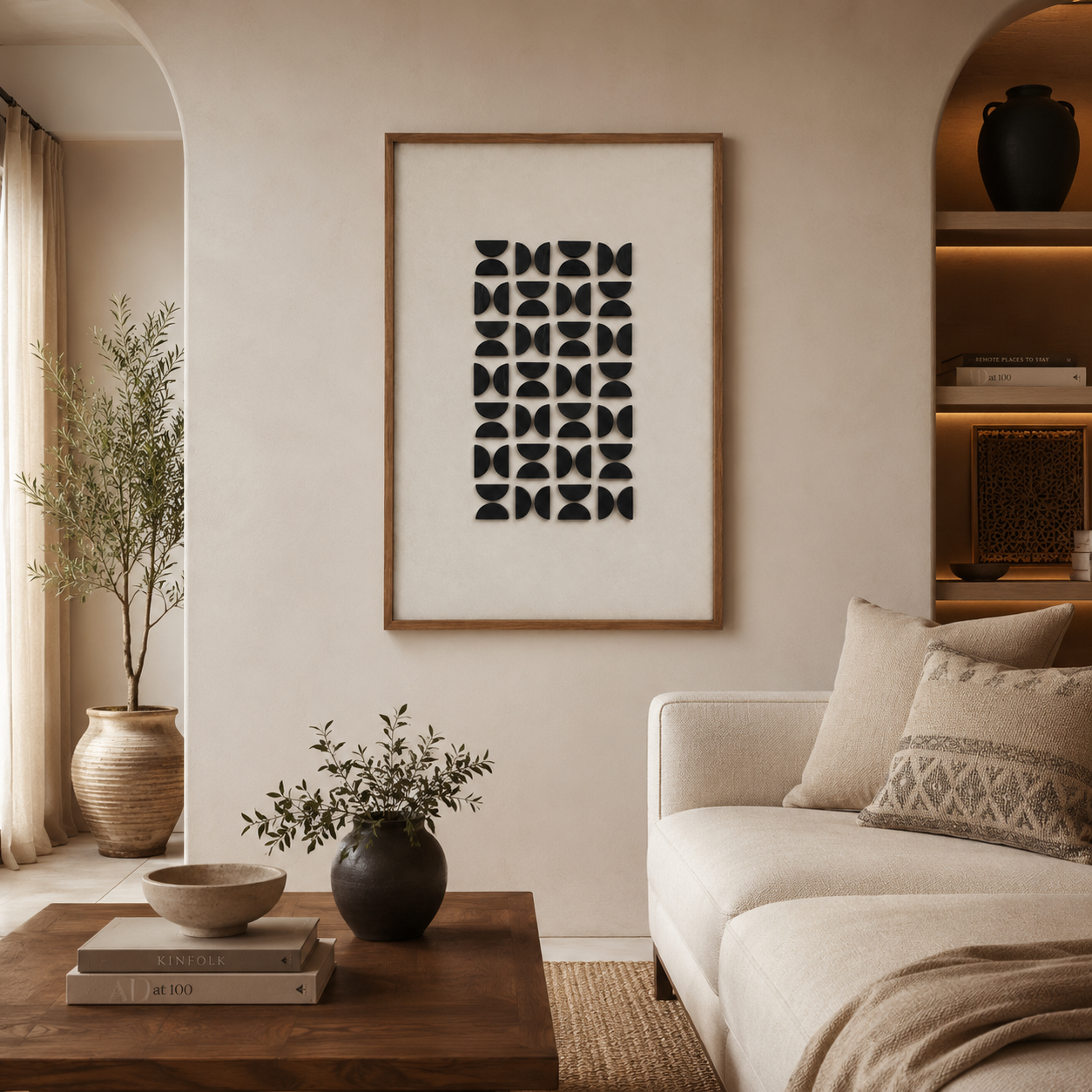 لوحة حائط مستطيلة مقاس 120 × 80 سم