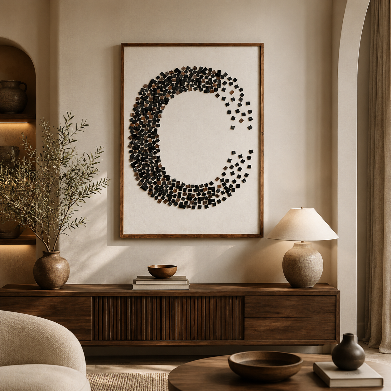 لوحة فنية للحائط مقاس 120 × 80 سم