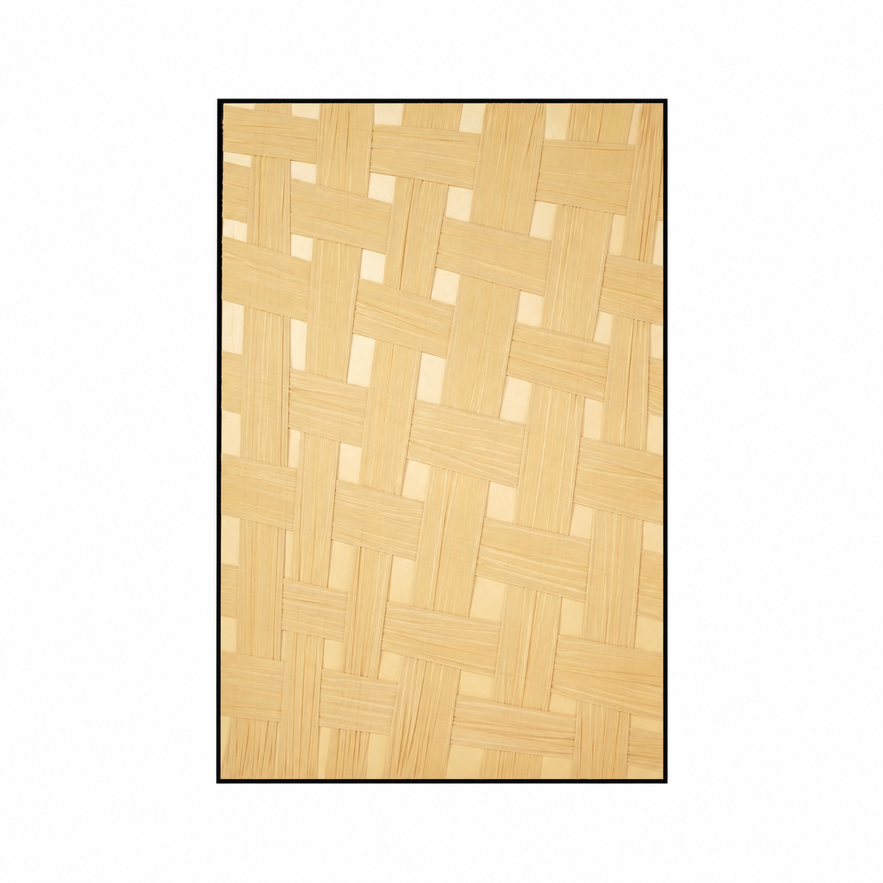 لوحة حائط فاخرة بإطار أسود مقاس 150 × 100 سم