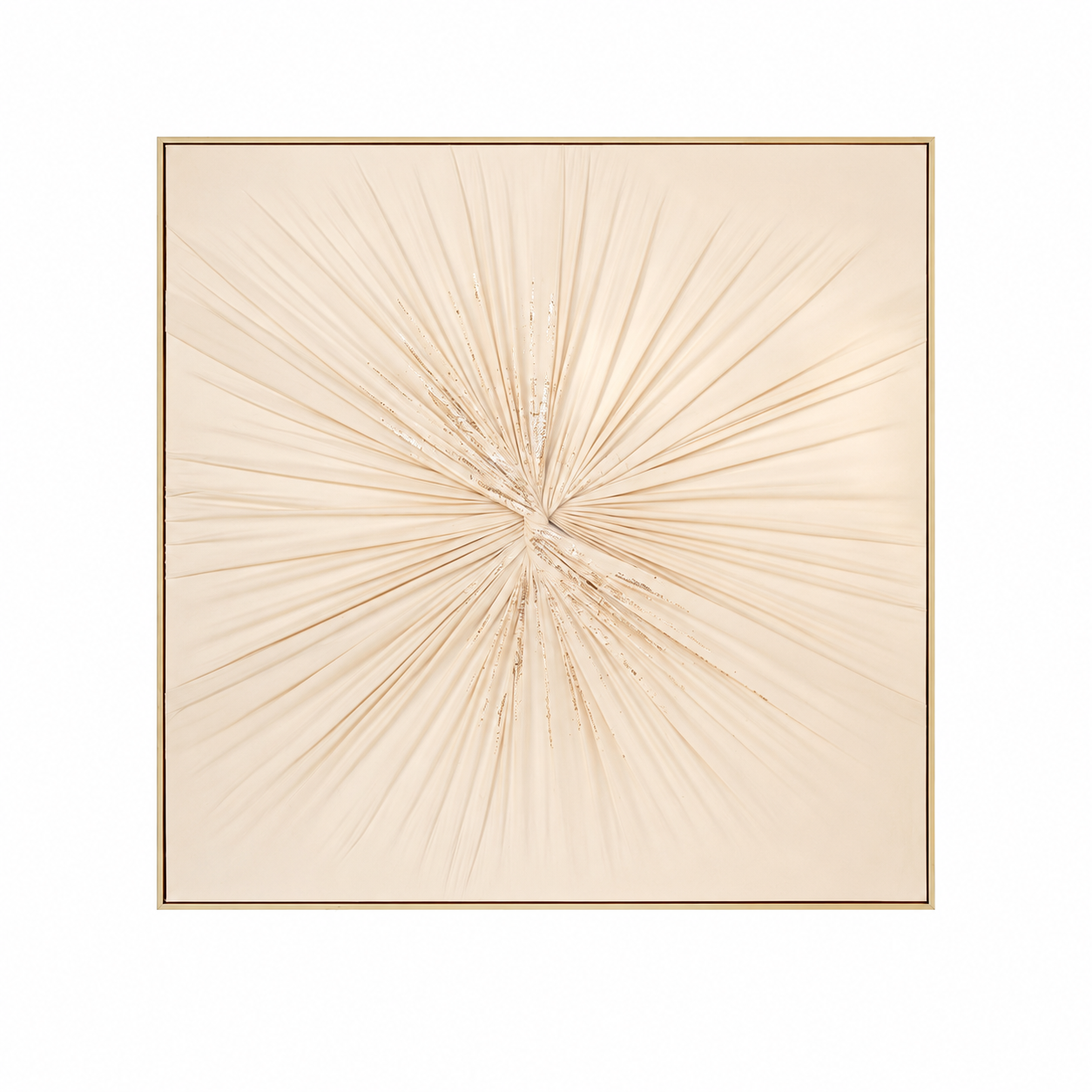 لوحة ديكور بإطار ذهبي مقاس 80 × 80 سم