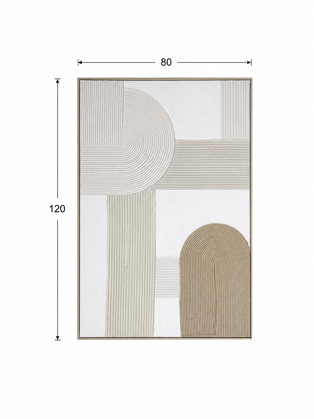 لوحة ديكور أنيقة مقاس 120 × 80 سم