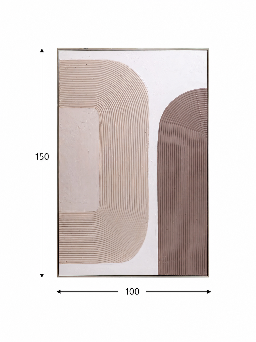 لوحة ديكور كبيرة مقاس 100 × 150 سم