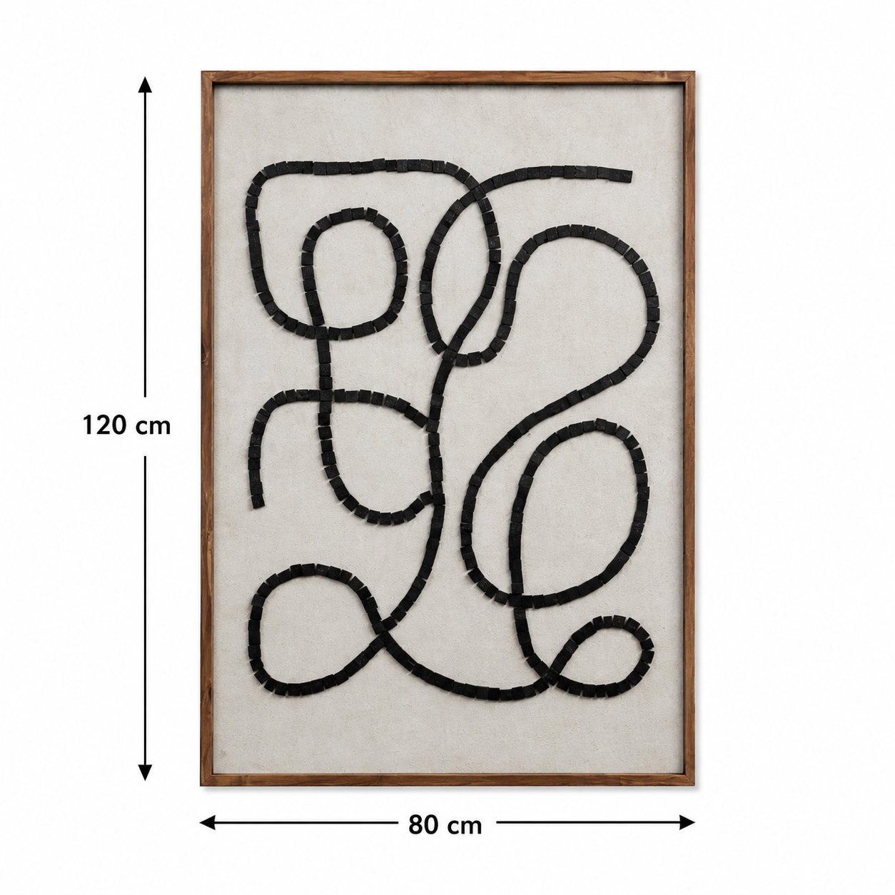 لوحة ديكور مستطيلة مقاس 120 × 80 سم