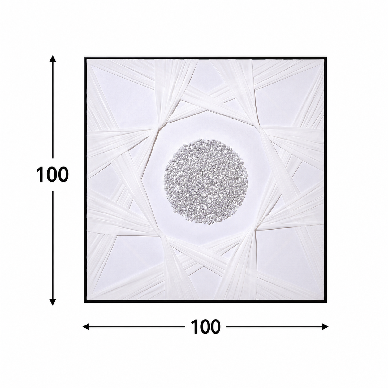 لوحة ديكور راقية مقاس 100 × 100 سم