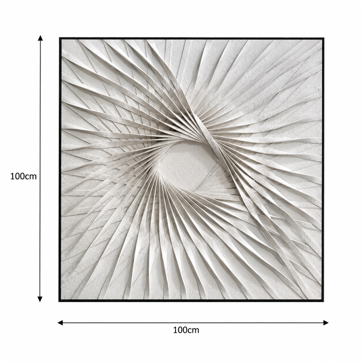 لوحة ديكور مربعة مقاس 100 × 100 سم